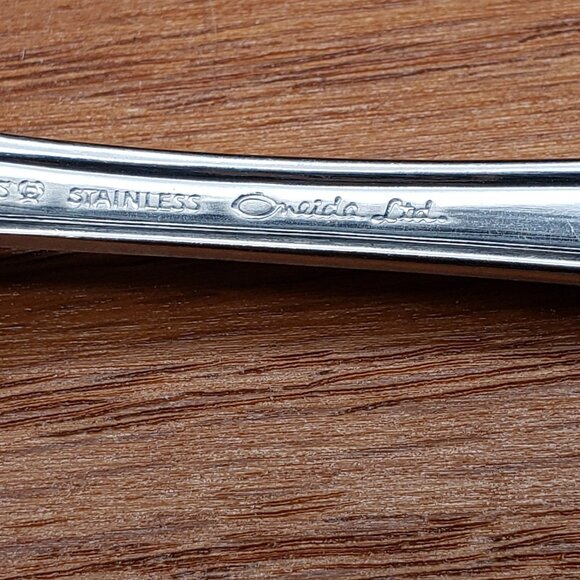 Oneida 1881 Rogers Summer Mist / Autumn Glow Lot of 39 Stainless Flatware Piece - Picture 9 of 16